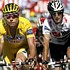Andy Schleck pendant la onzi�me �tape du Tour de France 2008